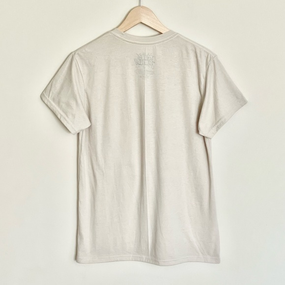 NEW Tokyo Japan Mt. Fuji Cherry Blossom Graphic Beige T Shirt Adult size Medium - Picture 5 of 6